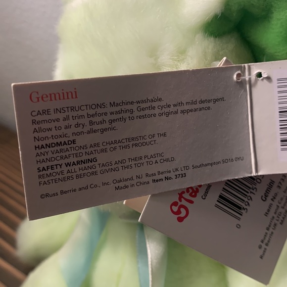 Russ vintage Gemini bear - Picture 14 of 14